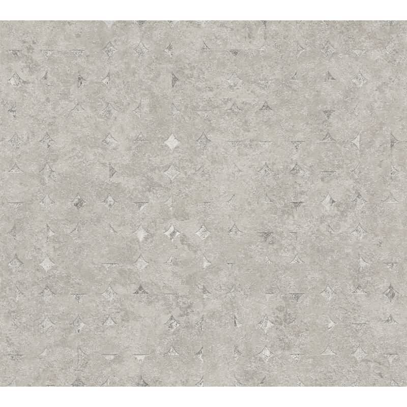 3D-Tapete Beige Beton Optik - Geometrisches Muster modern - Vliestapete mit Struktur (396562)