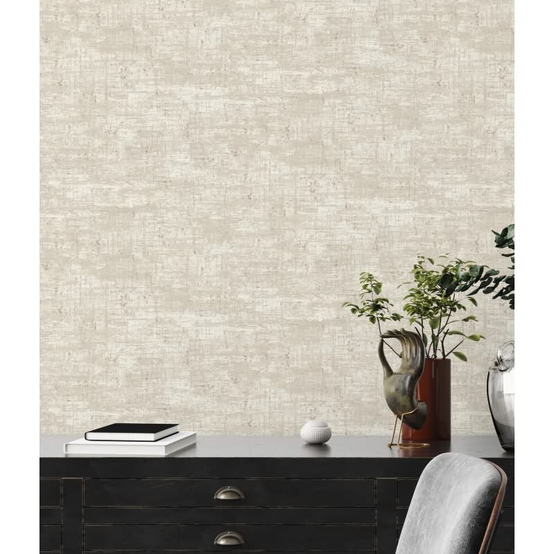 Vintage Vliestapete Beige Weiß Gold - Tapete mit Metallic-Effekt - Modern & edel (396575)