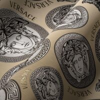 Tapete Beige, Creme, Schwarz, Anthrazit VERSACE...