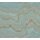 Marmoroptik-Tapete Blau Türkis Gold Metallic - Vliestapete mit Steinstruktur glänzend (396591)