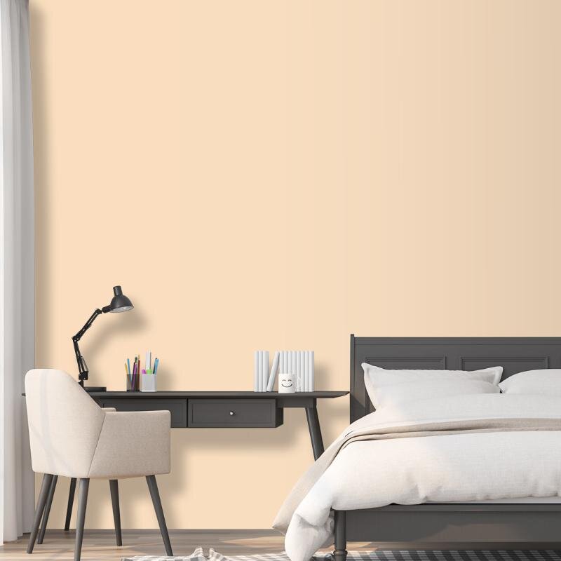Wandfarbe Creme Beige Bisque Gobi 4A Wallcover Colors S 0515-Y50R