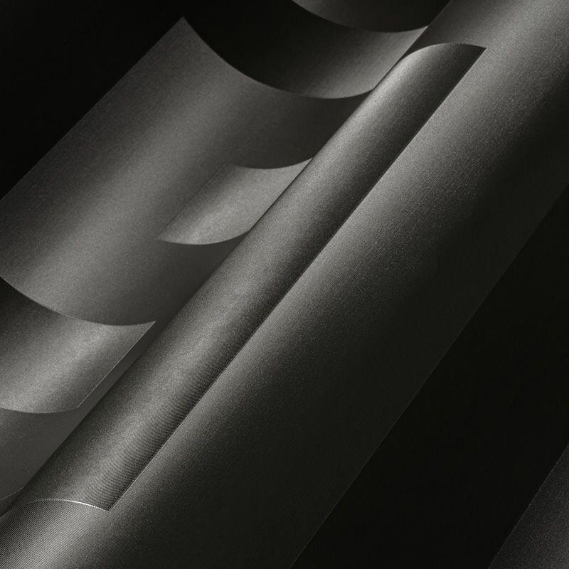 Tapete Grau, Silber VERSACE Satintapete (386091)