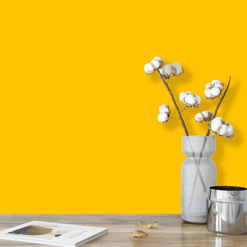 Wandfarbe Gelb-Orange Mojave 2F Wallcover Colors S 0580-Y10R