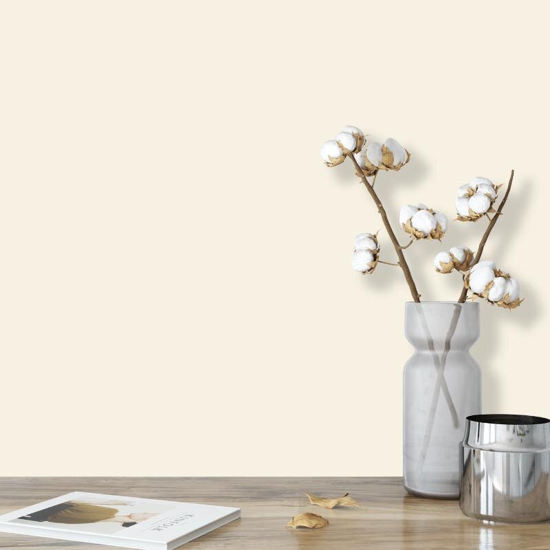 Wandfarbe Weiß-Gelb Blassgelb Mojave 1A Wallcover Colors S 0804-Y30R