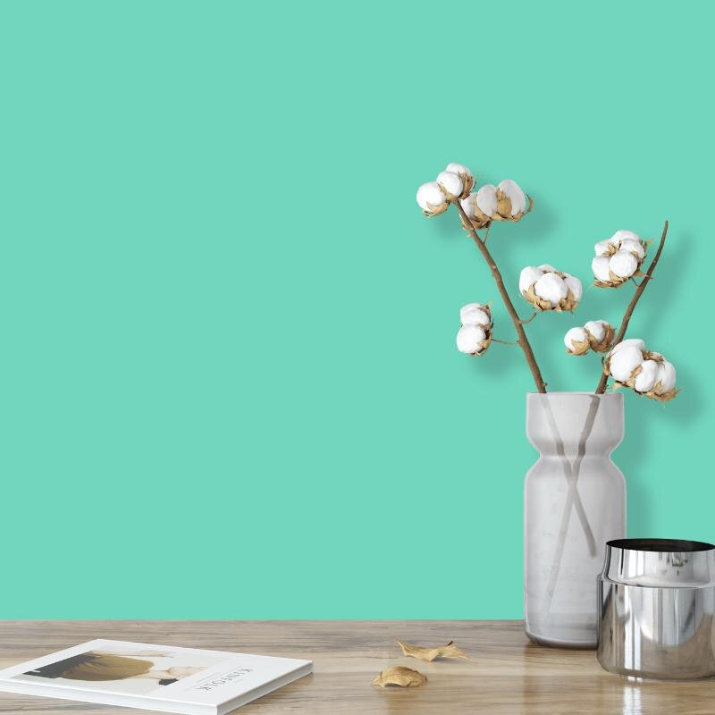 Wandfarbe Türkis-Grün Seegrün Bahamas 1C Wallcover Colors S 1040-B80G