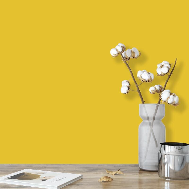 Wandfarbe Sonnengelb Tanami 3E Wallcover Colors S 1070-Y