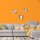 Wandfarbe Orange Gobi 1F Wallcover Colors S 1070-Y30R