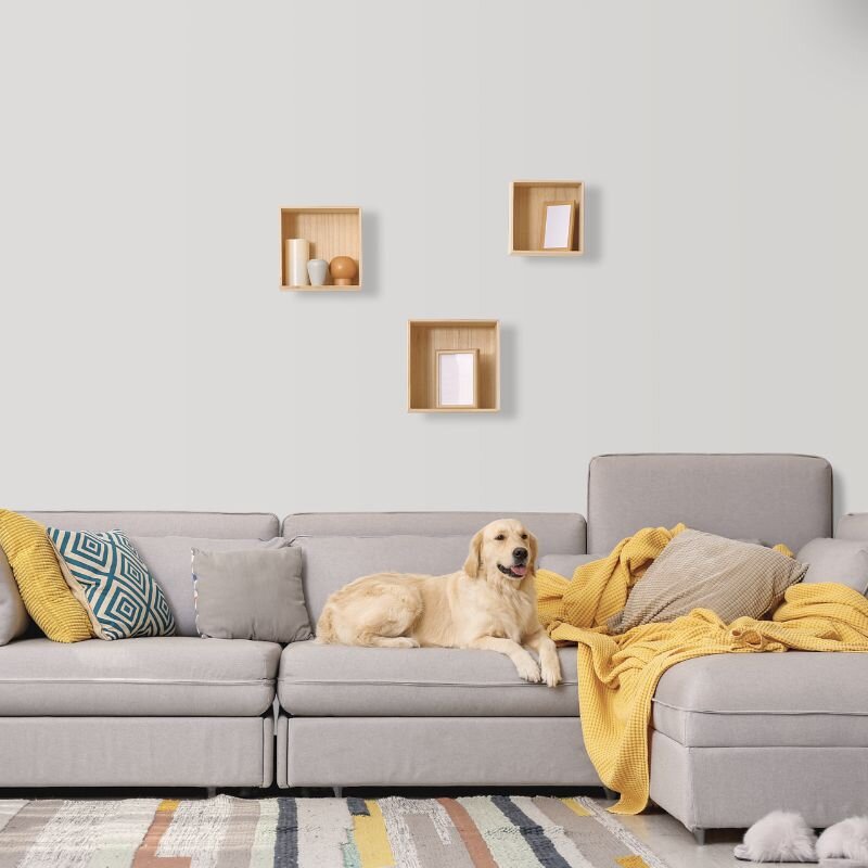 Wandfarbe Hellgrau Lichtgrau Moon 1B Wallcover Colors S 1500-N