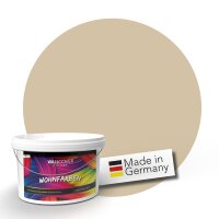 Wandfarbe Sand Hellbraun Light 6C Wallcover Colors S...