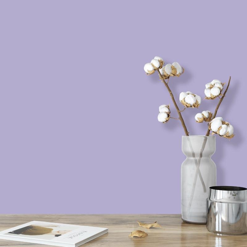 Wandfarbe Flieder Lila Pastell Puerto 3B Wallcover Colors S 2020-R60B