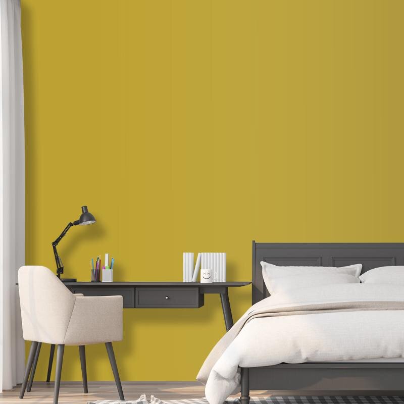 Wandfarbe Currygelb Senfgelb Tanami 3F Wallcover Colors S 2060-Y