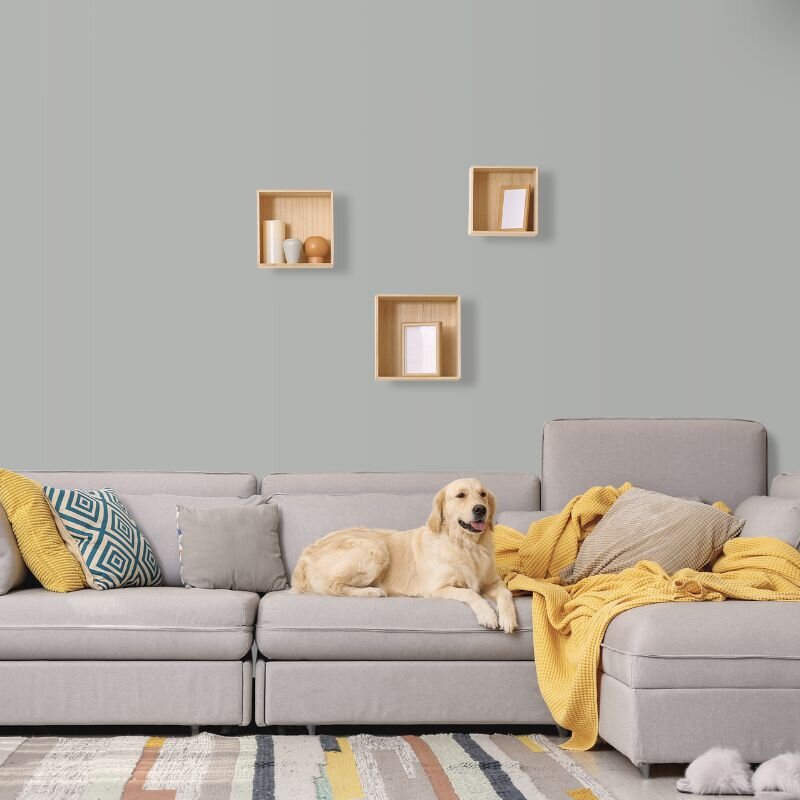 Wandfarbe Grau Moon 4C Wallcover Colors S 3000-N