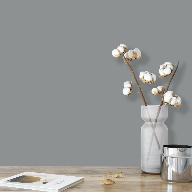 Wandfarbe Grau Moon 6A Wallcover Colors S 4005-R80B