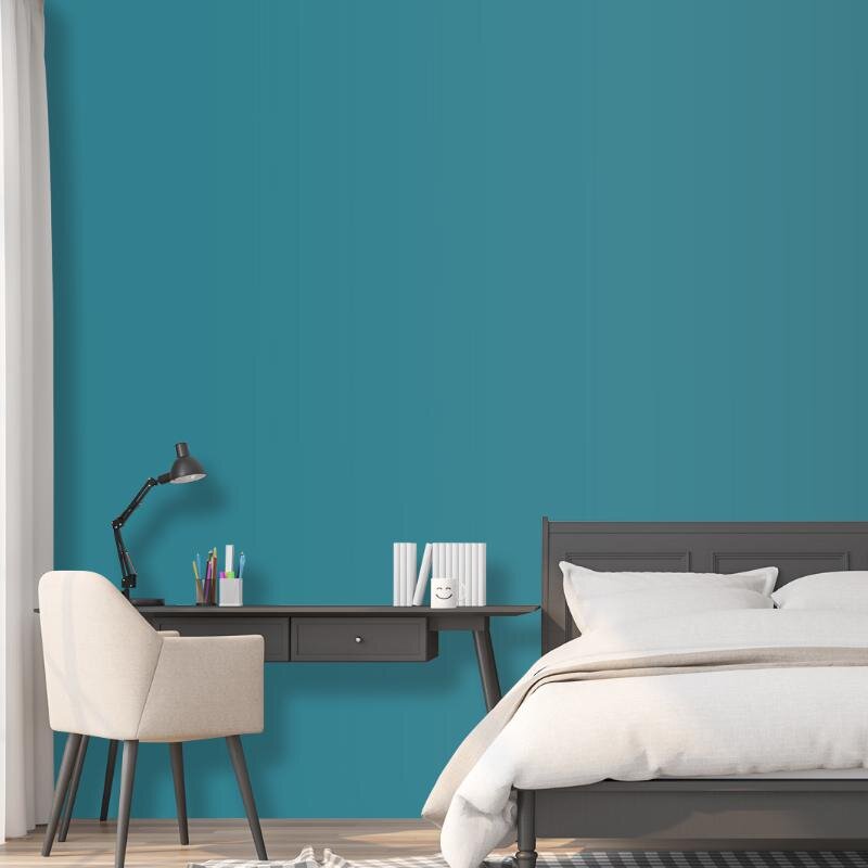 Wandfarbe Petrol Blau Teal Trinidad 4E Wallcover Colors S 4030-B10G