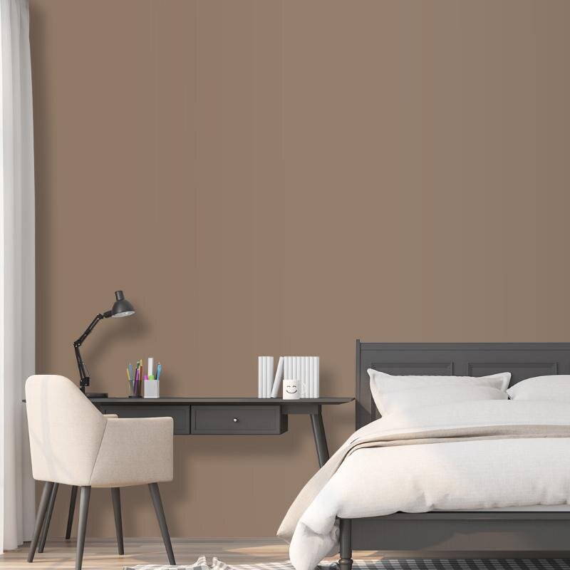 Wandfarbe Mittelbraun Braun Gobi 5F Wallcover Colors S 5010-Y50R