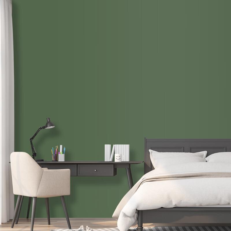 Wandfarbe Grün-Grau Kale Green Dublin 5E Wallcover Colors S 5030-G30Y