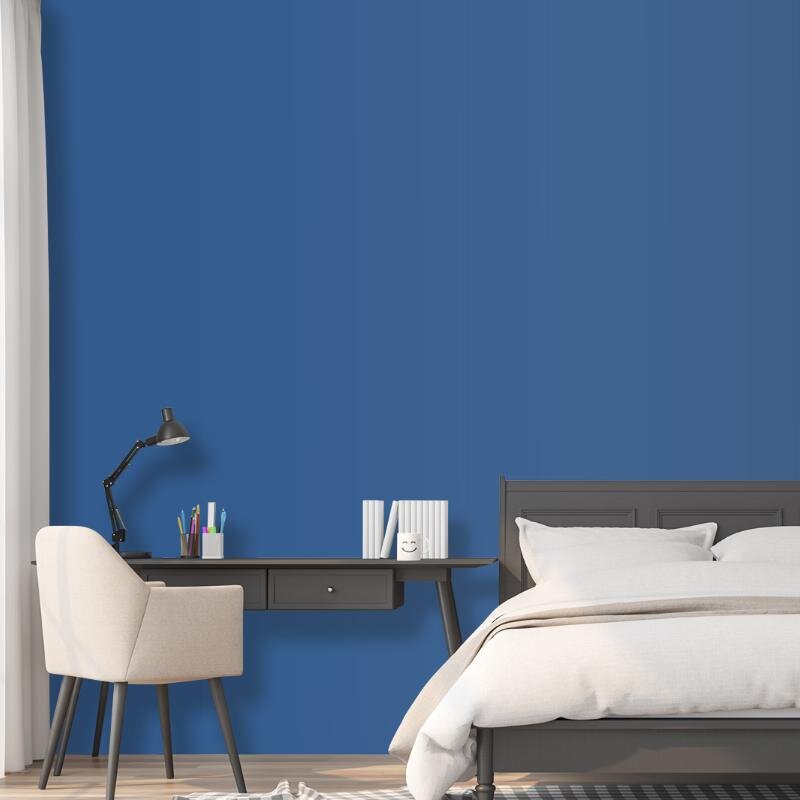 Wandfarbe Blau Navy Marine 2F Wallcover Colors S 5030-R90B
