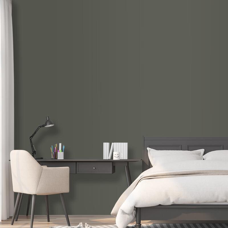 Wandfarbe Schiefergrau Dunkelgrau Shadow 2F Wallcover Colors S 7005-G50Y