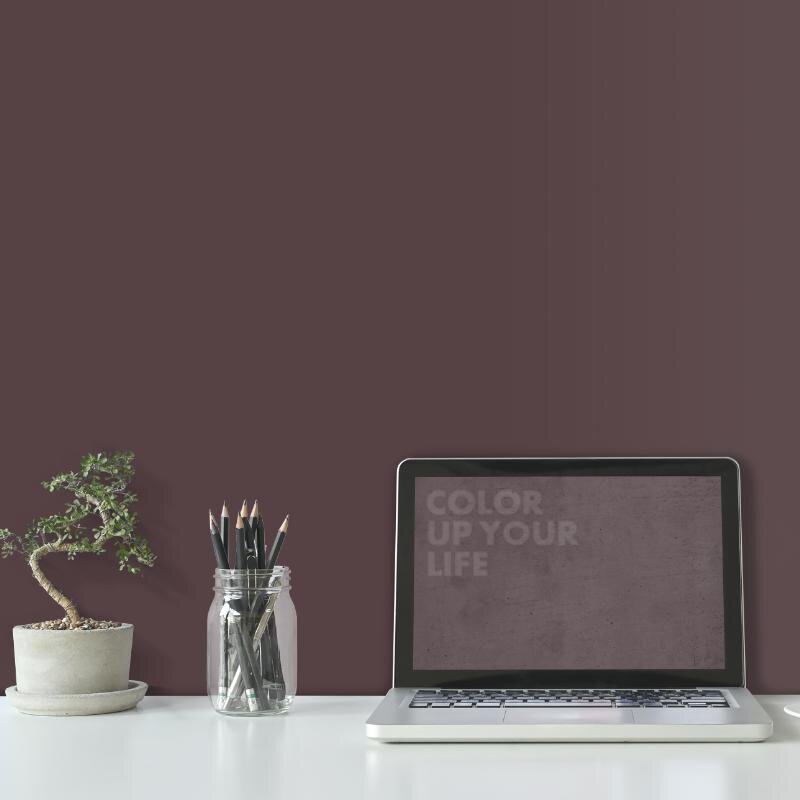 Wandfarbe Purpur Violett Piccadilly 5F Wallcover Colors S 7010-R10B