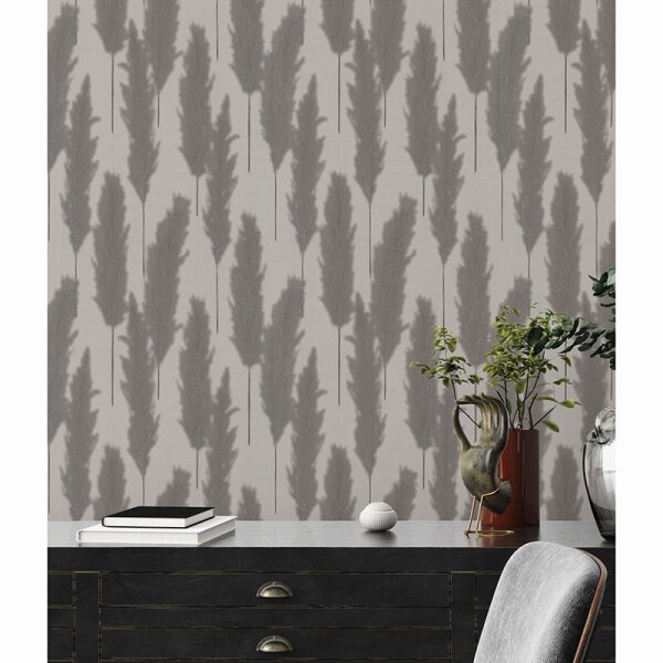 Tapete Grau, Silber livingwalls Vliestapete (386314)