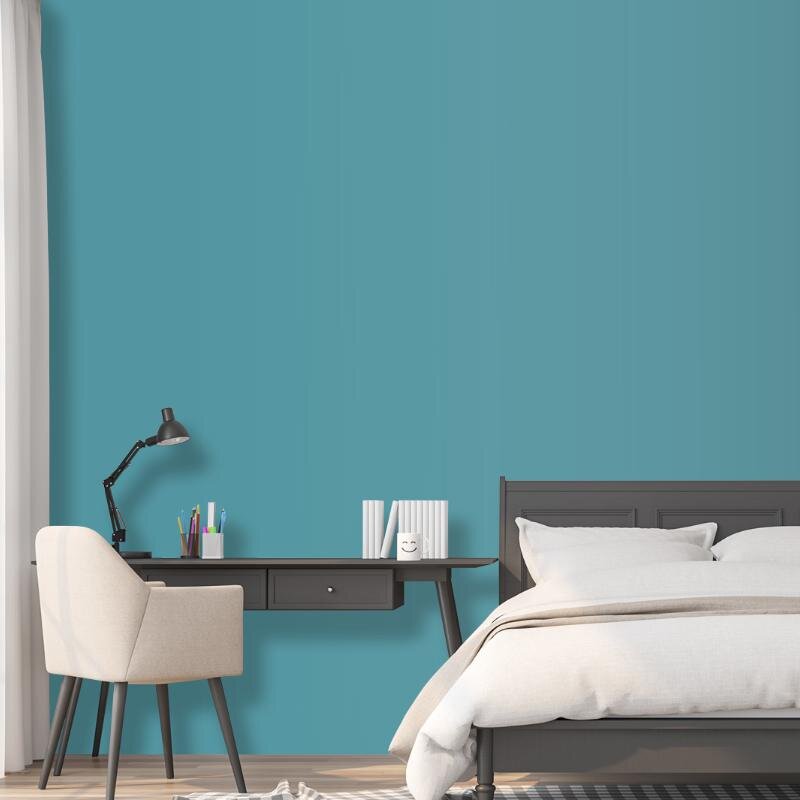 Wandfarbe Petrol Blau Teal Trinidad 4D Wallcover Colors S 3030-B40G 1 Liter