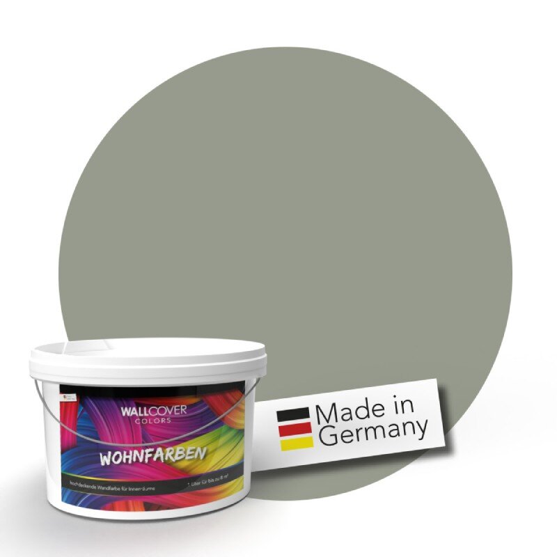 Wandfarbe Graugrün Grau Shadow 2D Wallcover Colors S 4005-G50Y 1 Liter