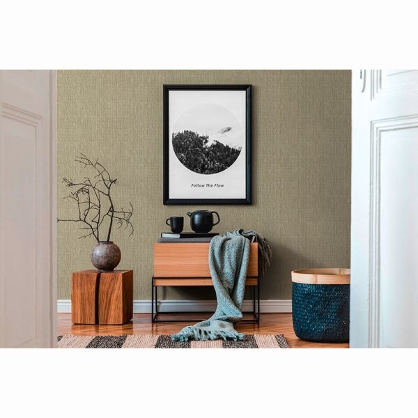 Tapete Braun, Grün livingwalls Vliestapete (386124)