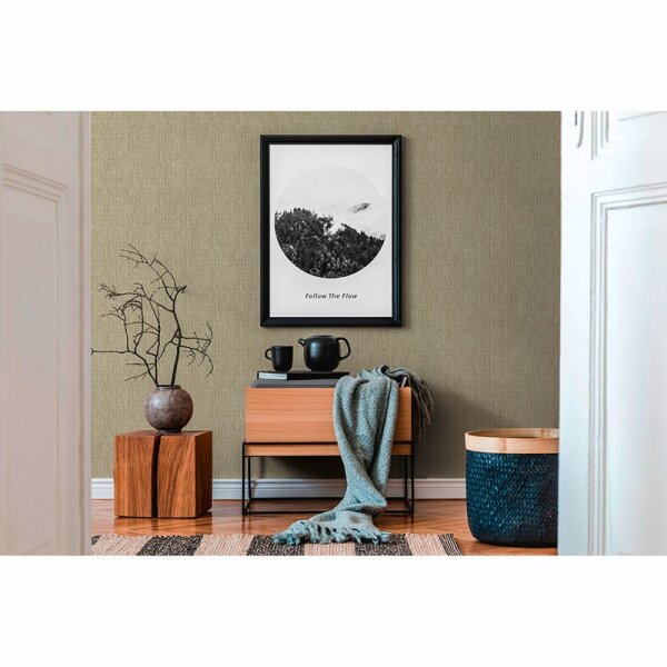 Tapete Braun, Grün livingwalls Vliestapete (386124)