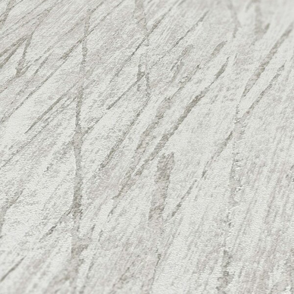 Tapete Grau, Silber livingwalls Vliestapete (385987)