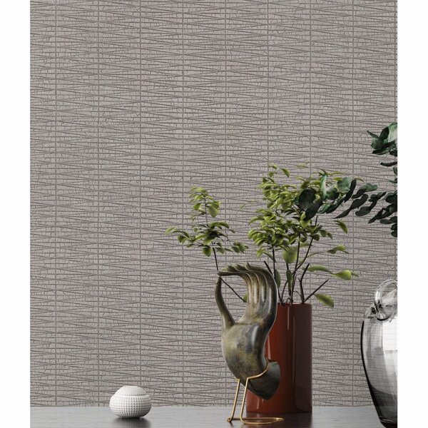 Tapete Grau, Silber livingwalls Vliestapete (385976)