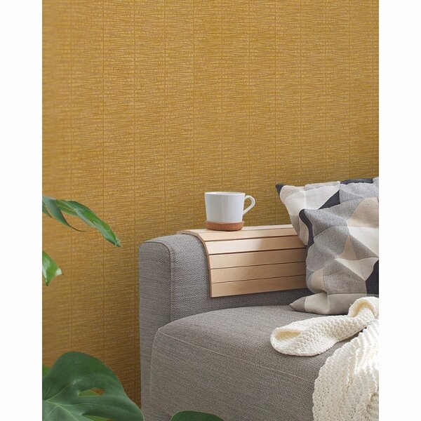 Tapete Gelb, Vanille livingwalls Vliestapete (385974)