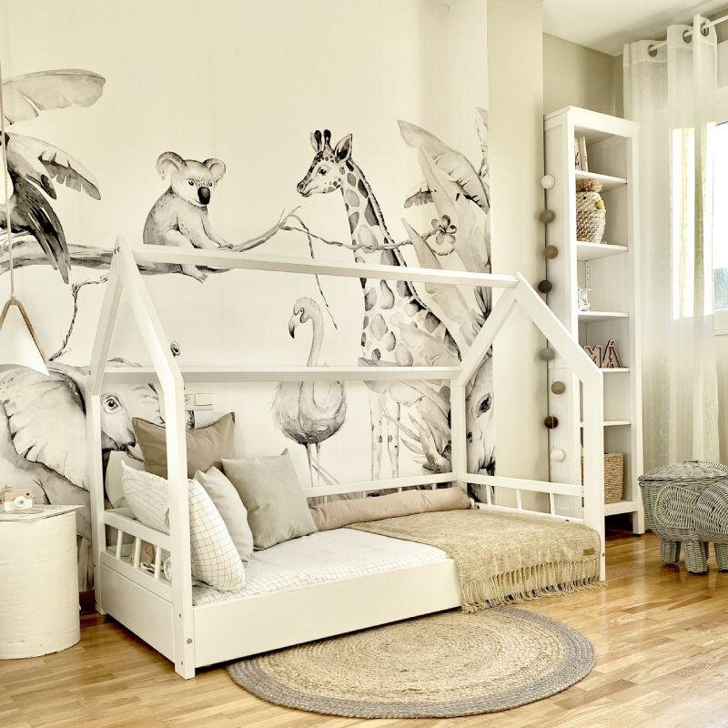 Digitaldruck-Tapete Schwarz-Weiß Rasch (253320)