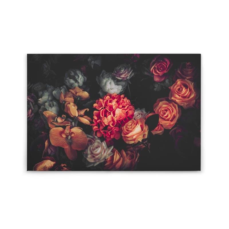 A.S. Création Leinwandbild RomanticFlower1 Größe 90cm x 60cm
