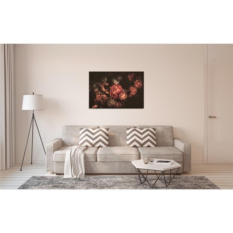 A.S. Création Leinwandbild RomanticFlower2 Größe 90cm x 60cm