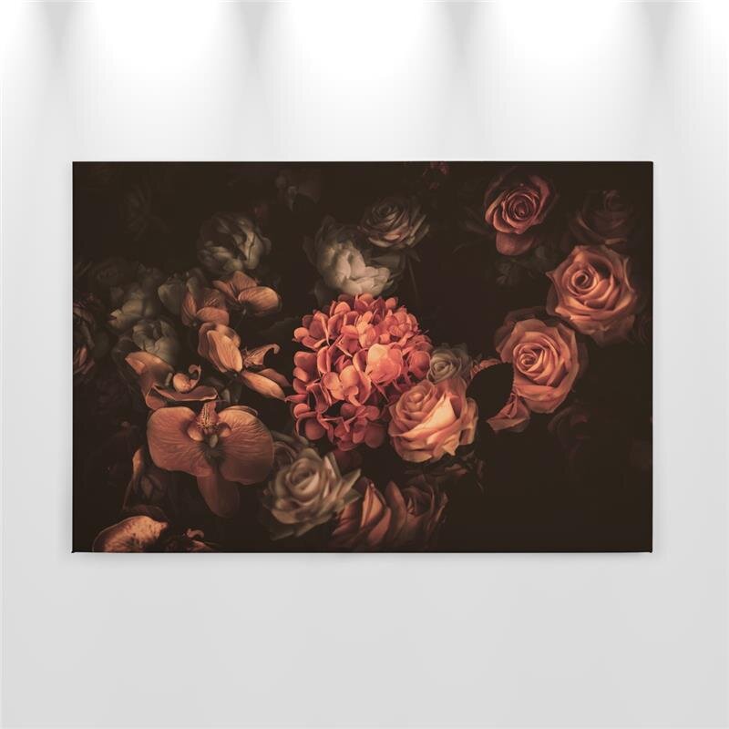 A.S. Création Leinwandbild RomanticFlower2 Größe 90cm x 60cm