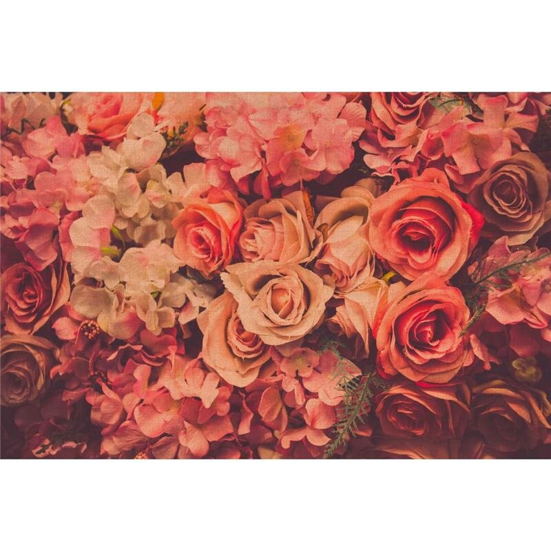 A.S. Création Leinwandbild FlowerWall Größe 90cm x 60cm