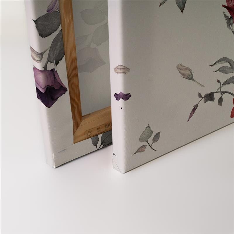 A.S. Création Leinwandbild FlowerBouquet1 Größe 90cm x 60cm