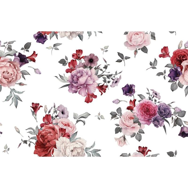 A.S. Création Leinwandbild FlowerBouquet1 Größe 90cm x 60cm