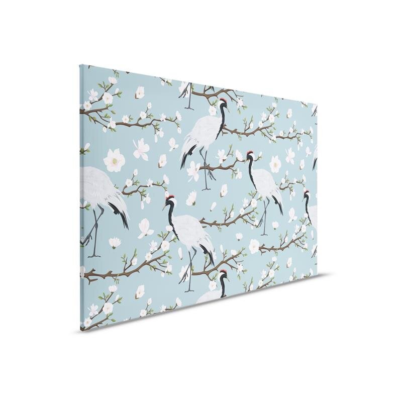 A.S. Création Leinwandbild JapaneseCranes Größe 90cm x 60cm
