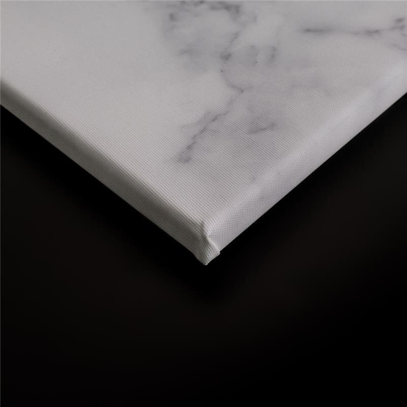 A.S. Création Leinwandbild WhiteMarble1 Größe 90cm x 60cm