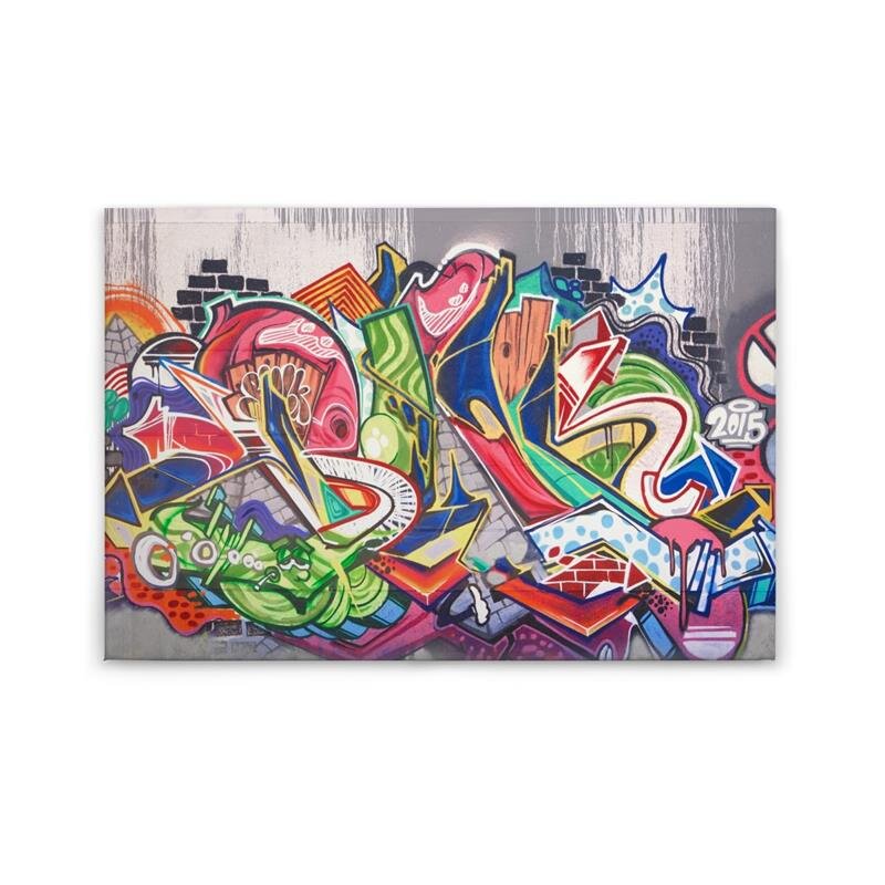 A.S. Création Leinwandbild Graffiti Größe 90cm x 60cm