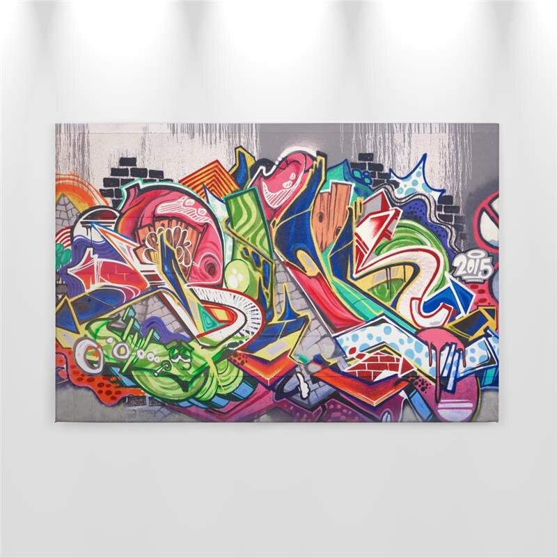 A.S. Création Leinwandbild Graffiti Größe 90cm x 60cm