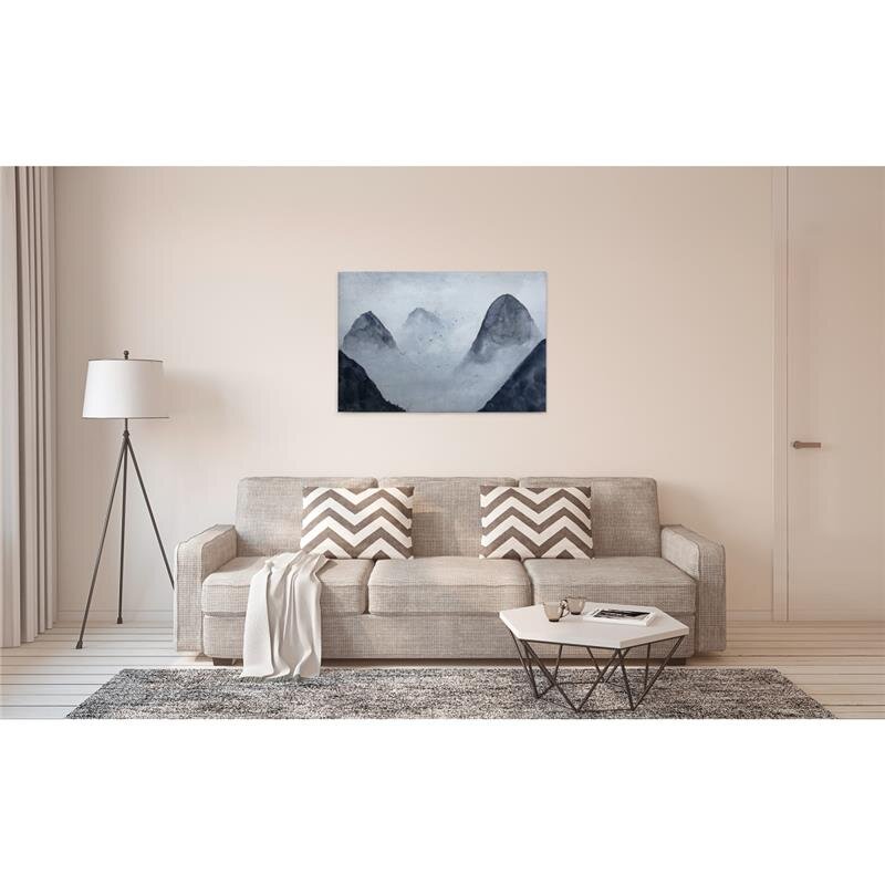 A.S. Création Leinwandbild MistyRocks1 Größe 90cm x 60cm