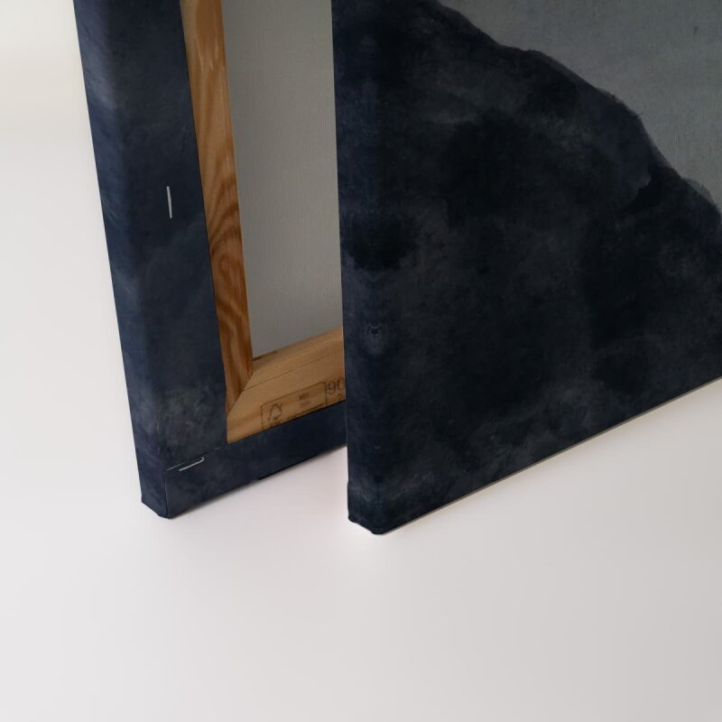 A.S. Création Leinwandbild MistyRocks1 Größe 90cm x 60cm