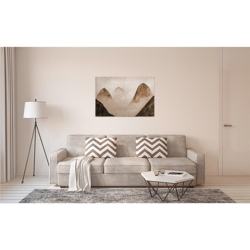 A.S. Création Leinwandbild MistyRocks2 Größe 90cm x 60cm