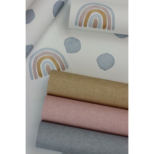 Tapete Blau, Grau Rasch Vliestapete (252842)