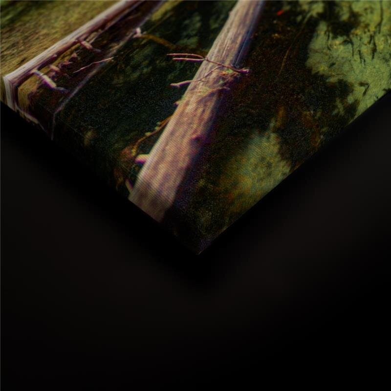 A.S. Création Leinwandbild MountainRiver Größe 90cm x 60cm