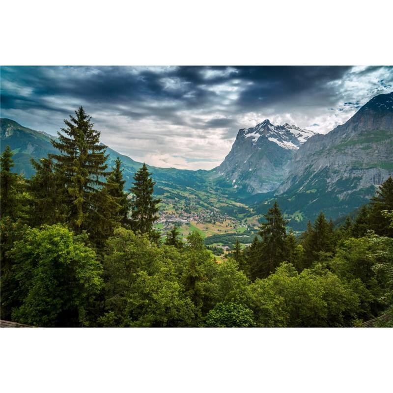 A.S. Création Leinwandbild MountainViews Größe 90cm x 60cm