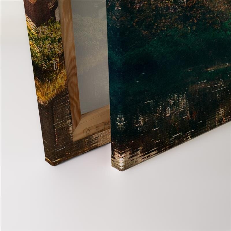 A.S. Création Leinwandbild ParkBridge1 Größe 90cm x 60cm