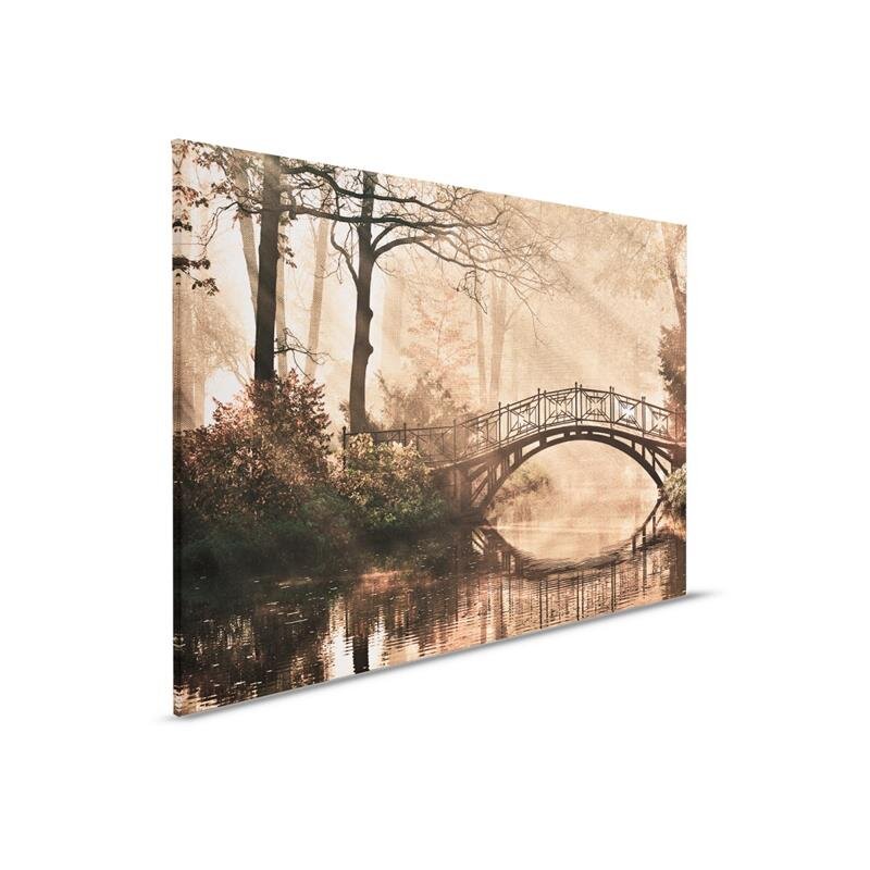 A.S. Création Leinwandbild ParkBridge2 Größe 90cm x 60cm